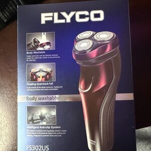 Men’s Electric Shaver FS302US — Metallic Purple/Black